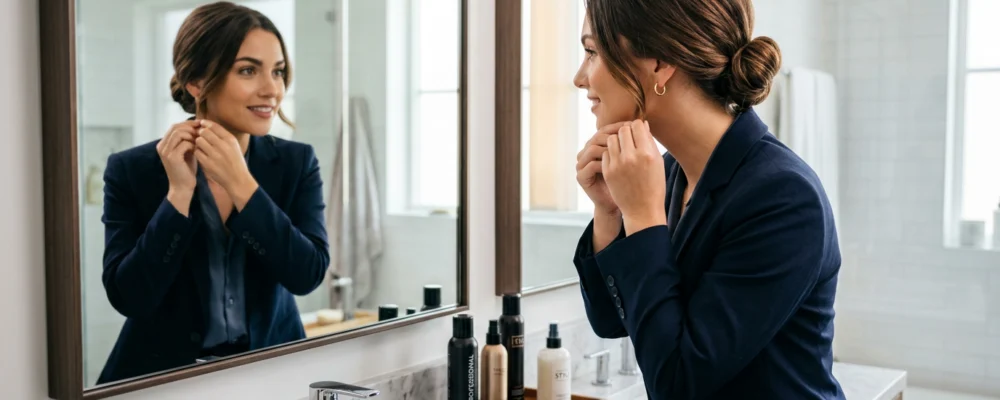 Coiffure entretien important : adapter son style au secteur visé : bien se coiffer avant un entretien important
