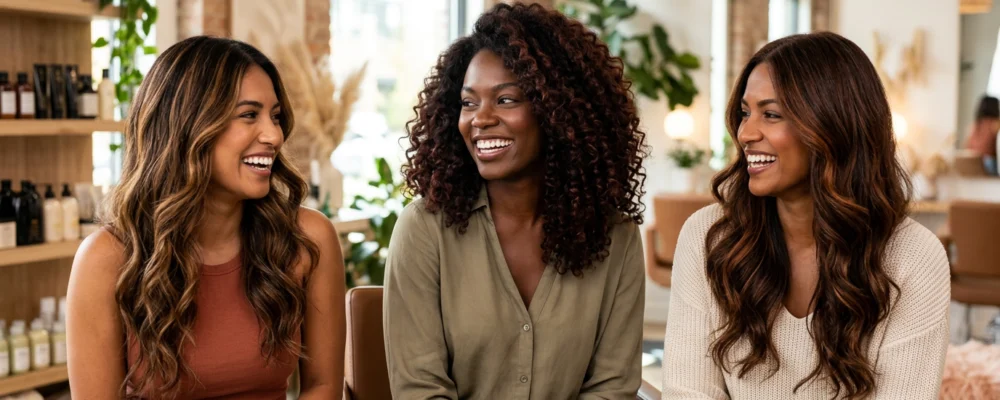 Couleur de cheveux pour peau mate : sublimer les carnations médium à foncées et conseils pour Couleur de cheveux choisir s...