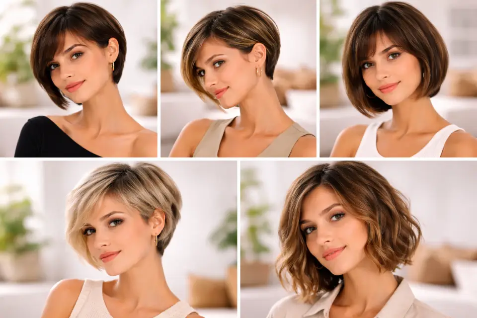 Coupe courte femme